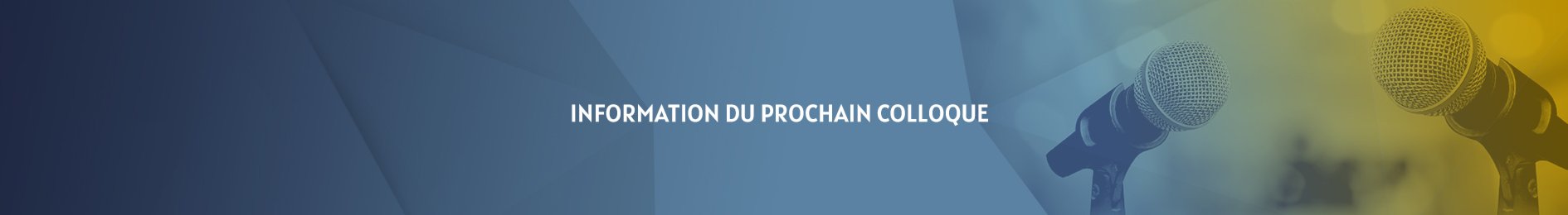 Colloque Annuel
